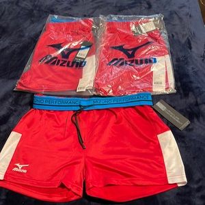 Authentic Mizuno athletic shorts